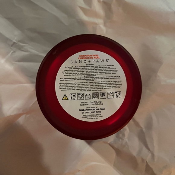 Sand and Paws Candle - Picture 2 of 3